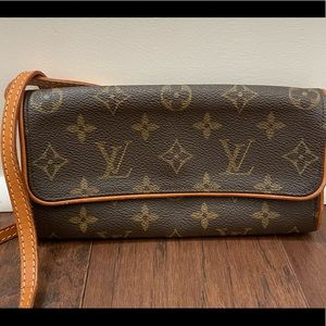 Authentic vintage Louis Vuitton cross-body bag